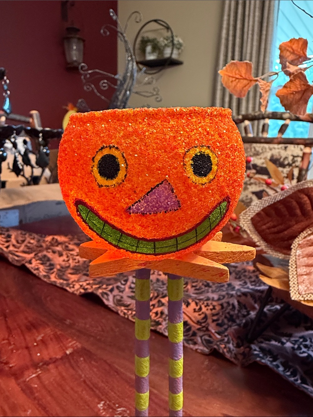 Department 56 Jacko lantern candle holder - Picture 4 of 6